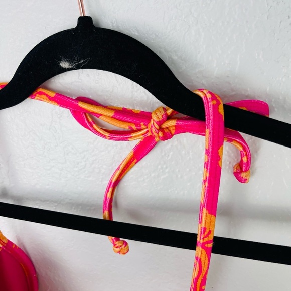 FRANKIES Boardwalk Terry Top - Honey Hibiscus Bikini Top - Picture 8 of 8